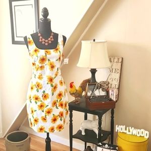 derek heart sunflower dress